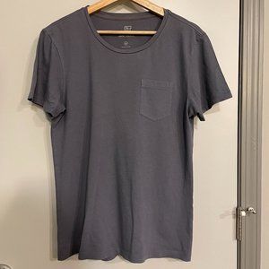 JackThreads Pocket T-Shirt, XS, Muted Blue/Purple